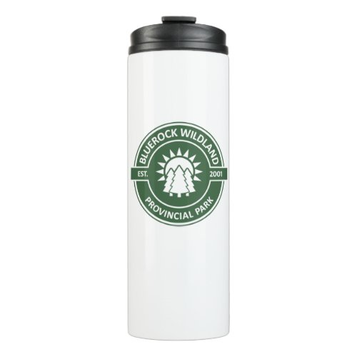 Bluerock Wildland Provincial Park Sun Trees Thermal Tumbler