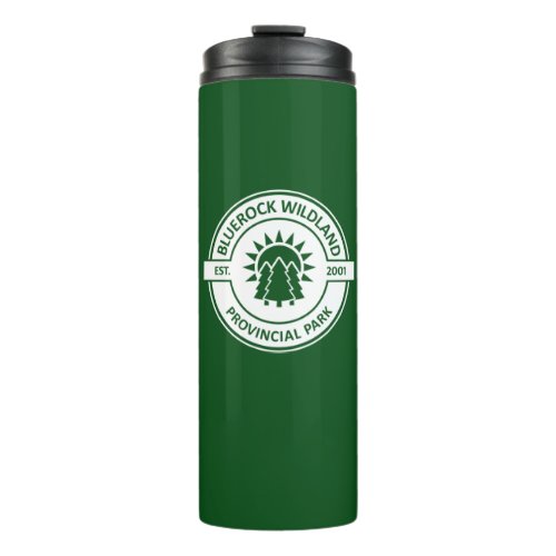 Bluerock Wildland Provincial Park Sun Trees Thermal Tumbler