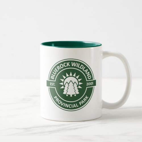 Bluerock Wildland Provincial Park Sun Trees Two_Tone Coffee Mug