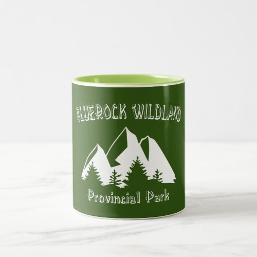 Bluerock Wildland Provincial Park Two_Tone Coffee Mug