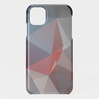 Blues and Reds Abstract Pyramid Art Uncommon iPhon iPhone 11 Case