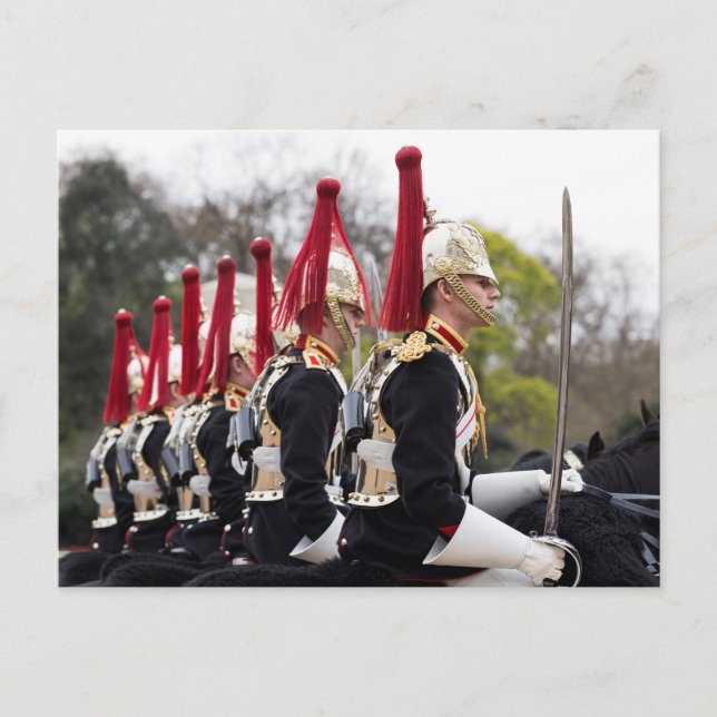 Blues And Royals Cavalry Postcard (Front)