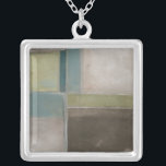 Blues at Dusk II Silver Plated Necklace<br><div class="desc">Home Décor</div>