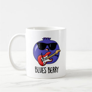 Blues Berry Funny Fruit Pun  Coffee Mug