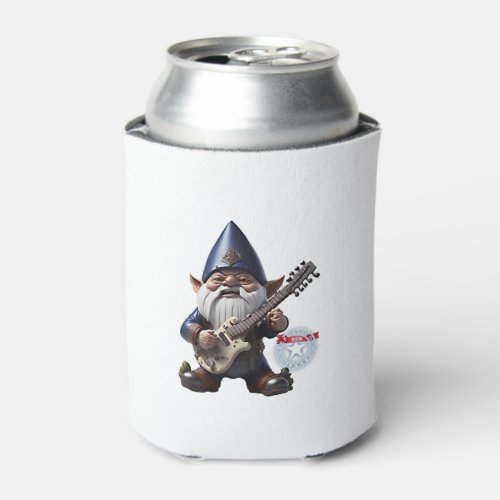 Blues Branded Gnome _ New Texas Republic Imaginary Can Cooler