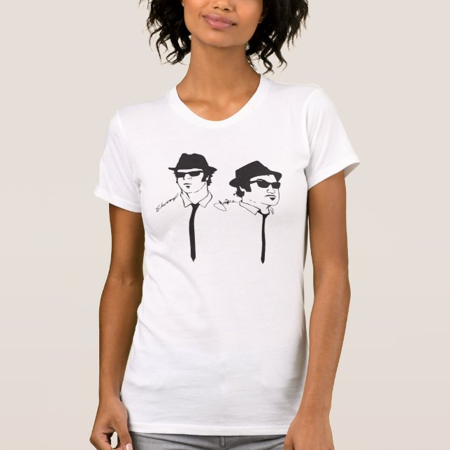 Blues Brothers Bella Canvas Tee (Front)