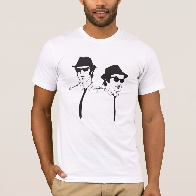 Blues Brothers Bella Canvas Tee (Front)