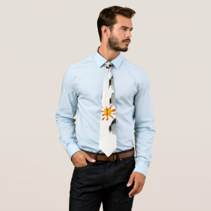 Blues Brothers In Orange - Customized Tie