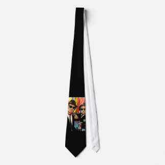 Blues Brothers Pop Art Neck Tie  Father's Day Gift