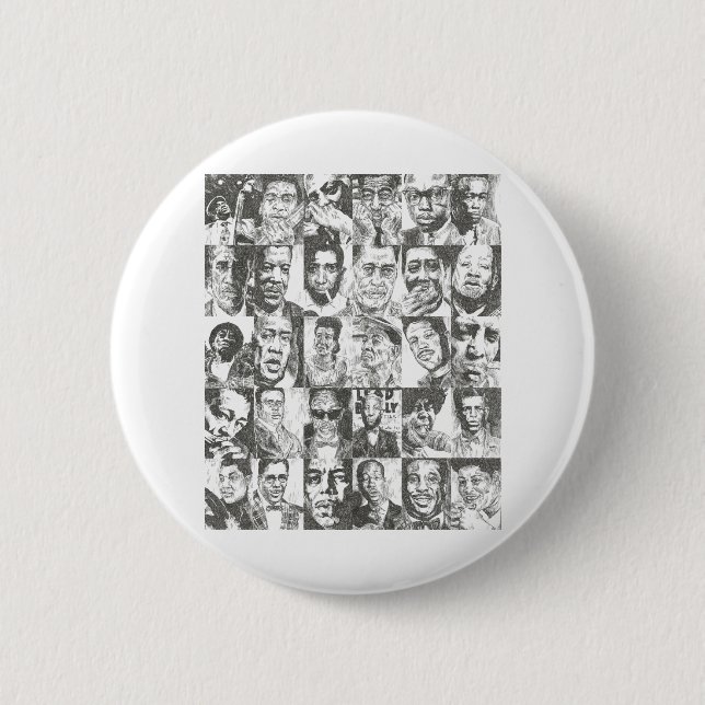 blues collection button (Front)