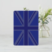 Blues for a Union Jack British Flag (Standing Front)