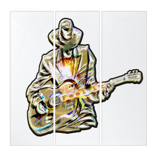 Blues Guitarist – Feel the Music Art
