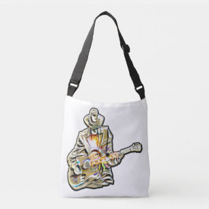 Blues Guitarist – Feel the Music Art Crossbody Bag