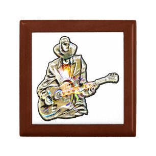 Blues Guitarist – Feel the Music Art Gift Box