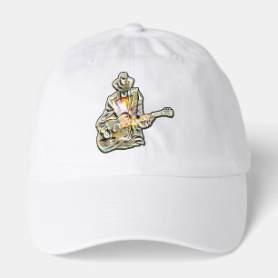 Blues Guitarist – Feel the Music Art Hat