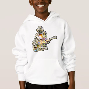 Blues Guitarist – Feel the Music Art Hoodie