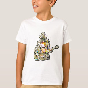 Blues Guitarist – Feel the Music Art T-Shirt