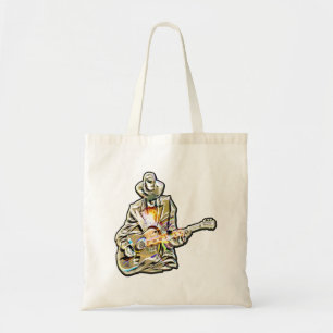 Blues Guitarist – Feel the Music Art Tote Bag