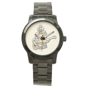 Blues Guitarist – Feel the Music Art Watch