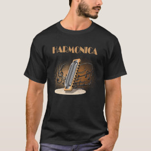 Blues Harmonica mouth organ harmonicist 1 T-Shirt
