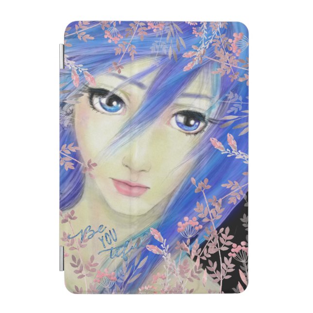 Blues Have It Original Anime Girl  iPad Mini Cover (Front)