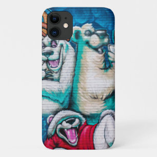 Blues laughing Fun Three Bears iPhone 11 Case