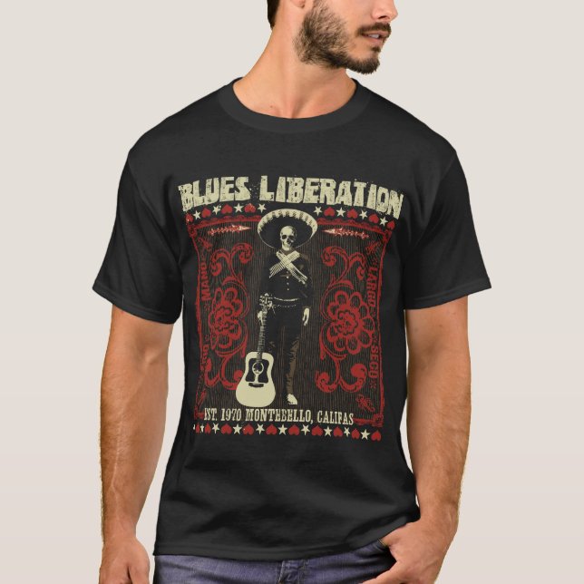 Blues Liberation T-Shirt (Front)