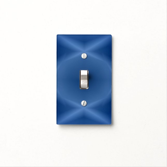 Blues Light Switch Cover (In Situ)