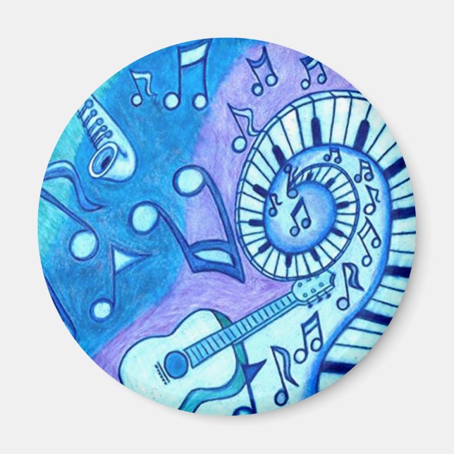 Blues Magnet (Front)