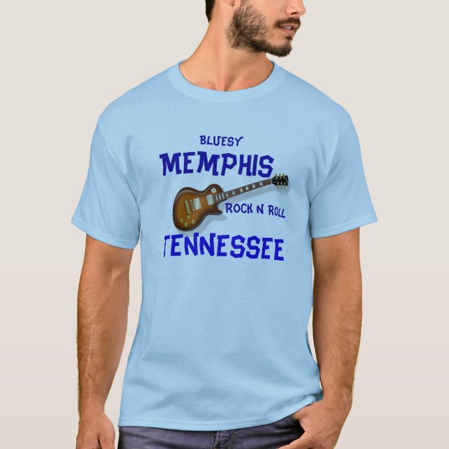 Blues Memphis T-Shirt (Front)