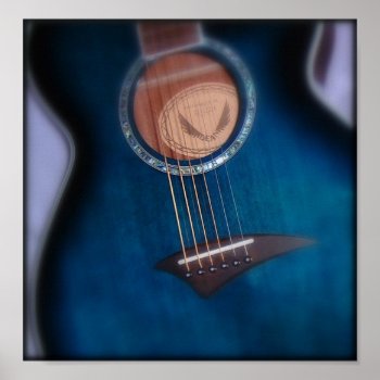 Blues! Poster by elfike at Zazzle