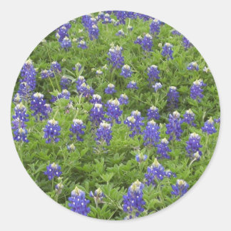 Blues Power Classic Round Sticker