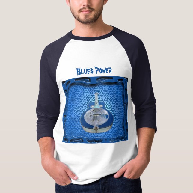 Blues Power T-Shirt (Front)