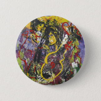 Blues riff pinback button