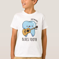 Blues Tooth Funny Dental Music Pun