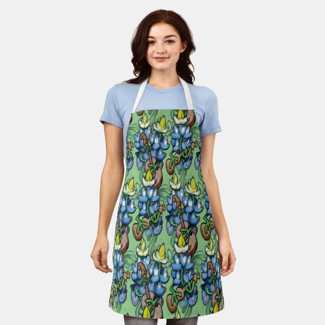 Bluesbonnets Apron (Worn)