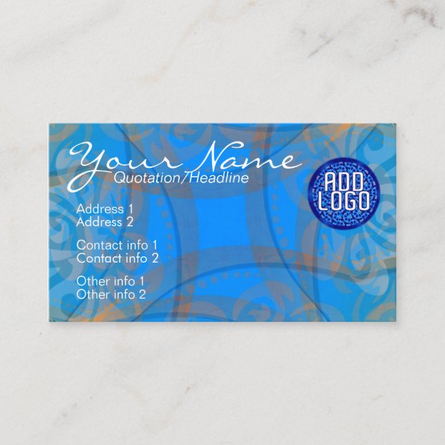 BlueSheer Business Card (Front)