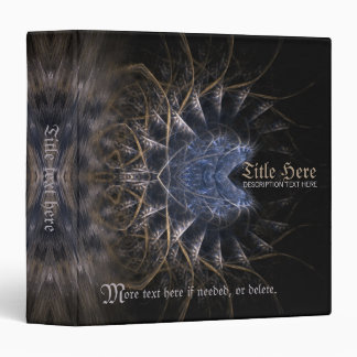BlueSide Heart Fractal Binder