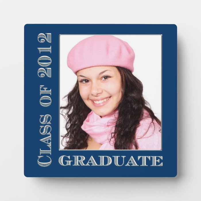 BlueSilver Class of 2012 Graduate Photo Plaque