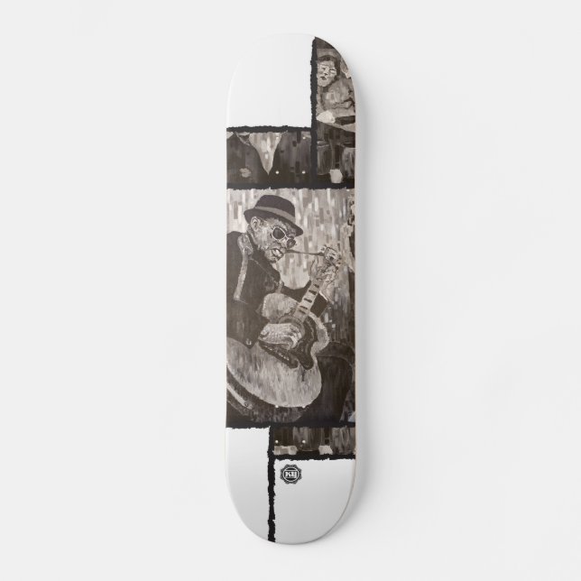 Bluesman Skateboard Deck (Front)