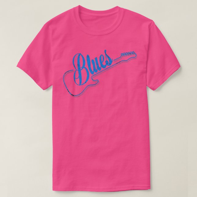 BluesMusicGuitarGuitarist Premium  T-Shirt (Design Front)