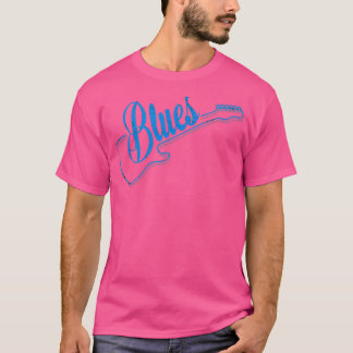 BluesMusicGuitarGuitarist Premium  T-Shirt