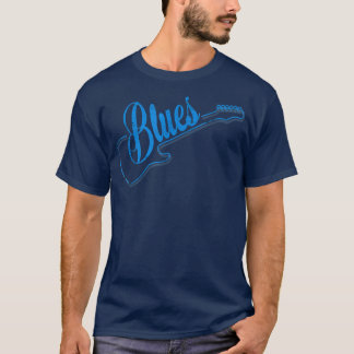 BluesMusicGuitarGuitarist T-Shirt