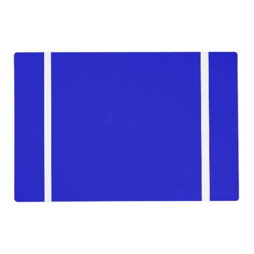 Bluest Blue Paper Placemats