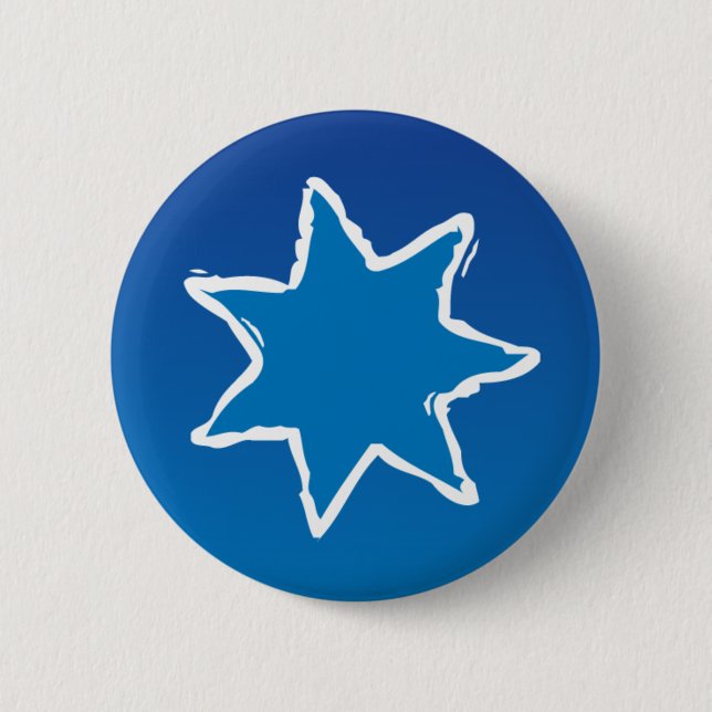 Bluestar Badge Button (Front)