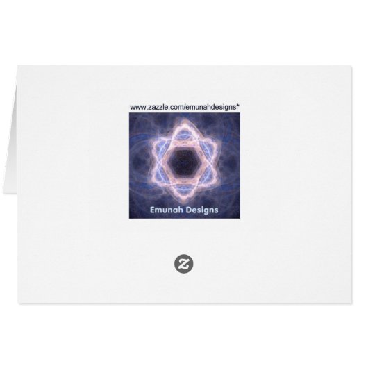 Bluestar Fractal (Back Horizontal)