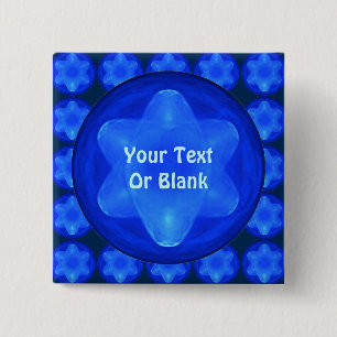 Bluestar Fractal Button