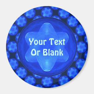 Bluestar Fractal Magnet