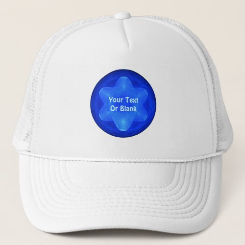 Bluestar Fractal Trucker Hat