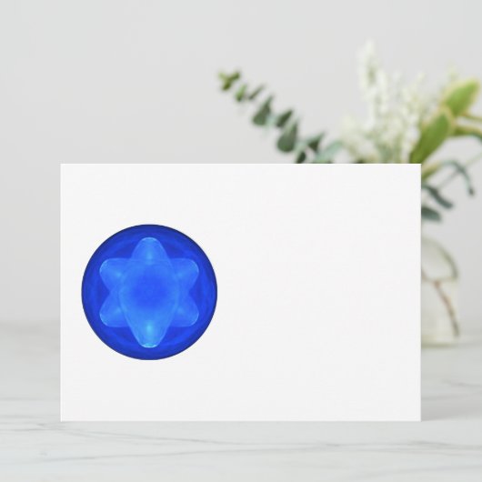 Bluestar on White (Standing Front)